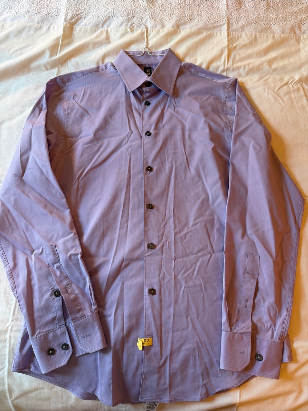 14th & Union Lavender Long-Sleeve Dress Shirt
